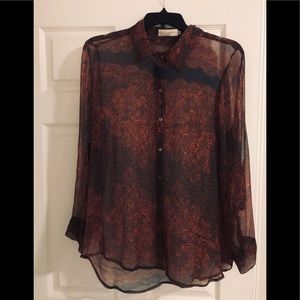 4LOVE AND LIBERTY by Johnny Was, silk blouse.